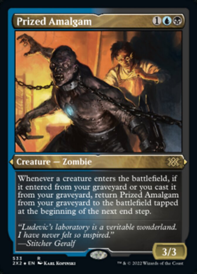 Prized Amalgam (Foil Etched) [Double Masters 2022] | Gamers Paradise