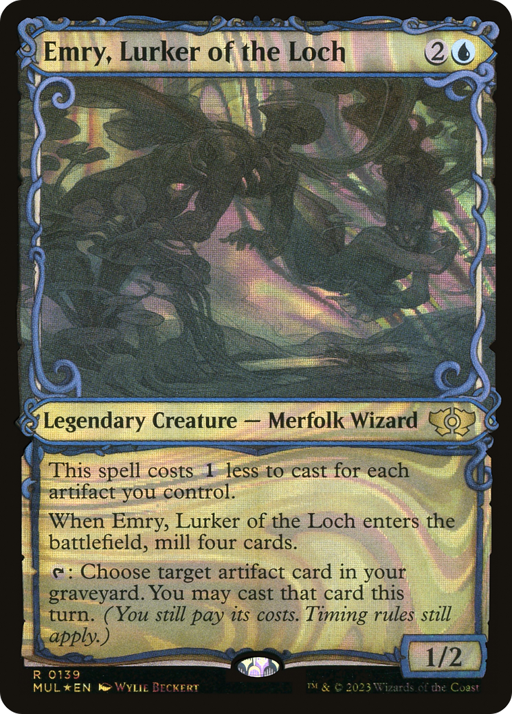 Emry, Lurker of the Loch (Halo Foil) [Multiverse Legends] | Gamers Paradise