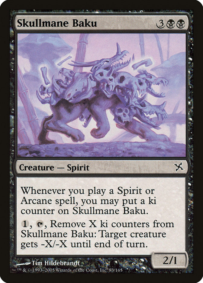 Skullmane Baku [Betrayers of Kamigawa] | Gamers Paradise