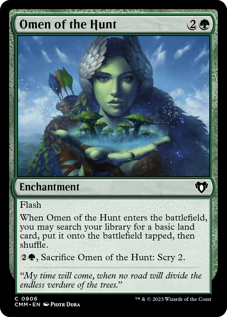 Omen of the Hunt [Commander Masters] | Gamers Paradise