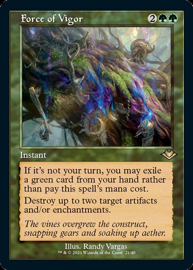 Force of Vigor (Retro) [Modern Horizons] | Gamers Paradise