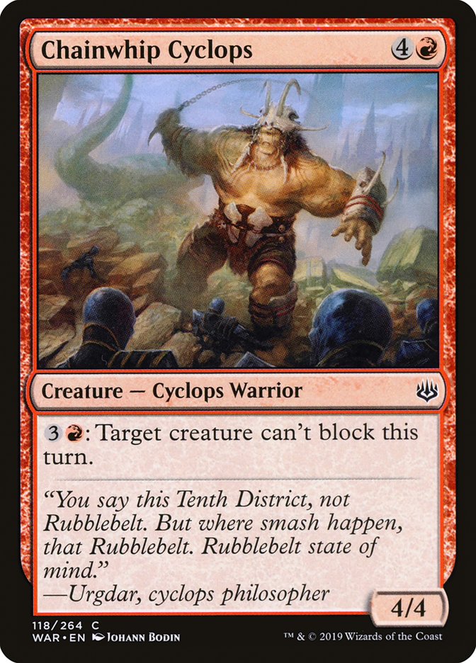 Chainwhip Cyclops [War of the Spark] | Gamers Paradise