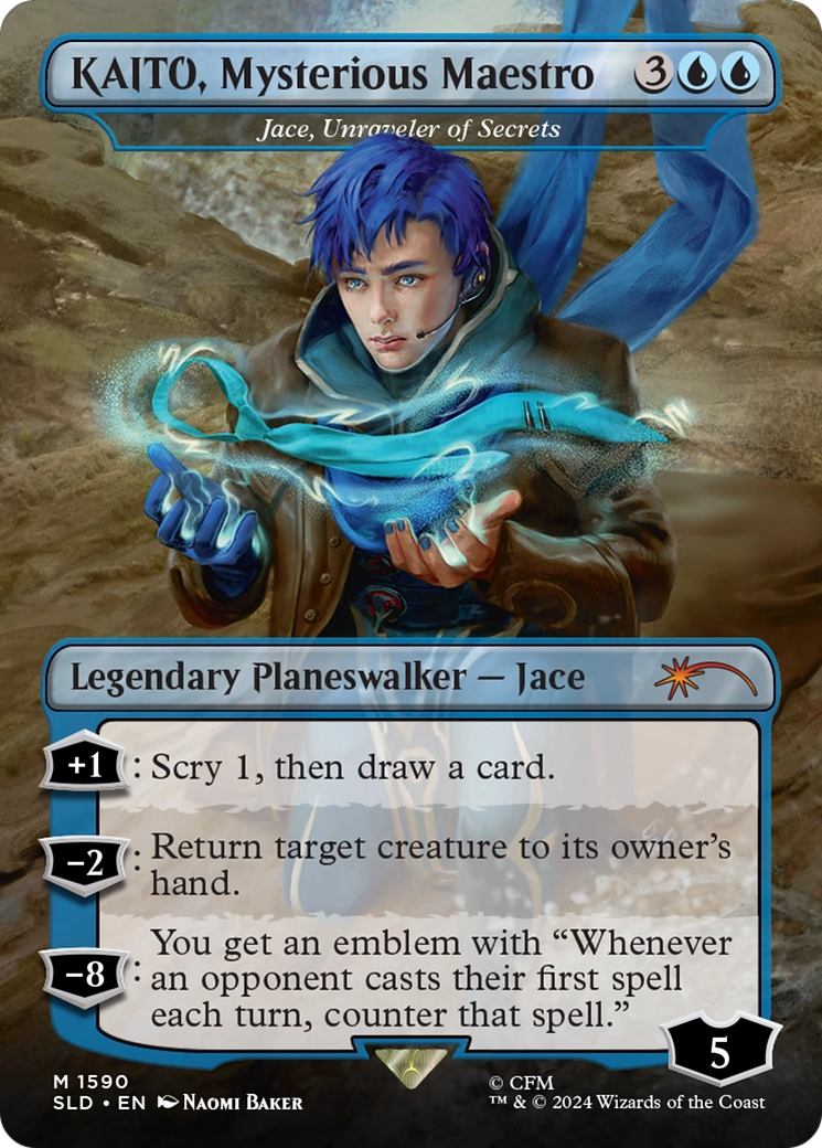 KAITO, Mysterious Maestro - Jace, Unraveler of Secrets [Secret Lair Drop Series] | Gamers Paradise