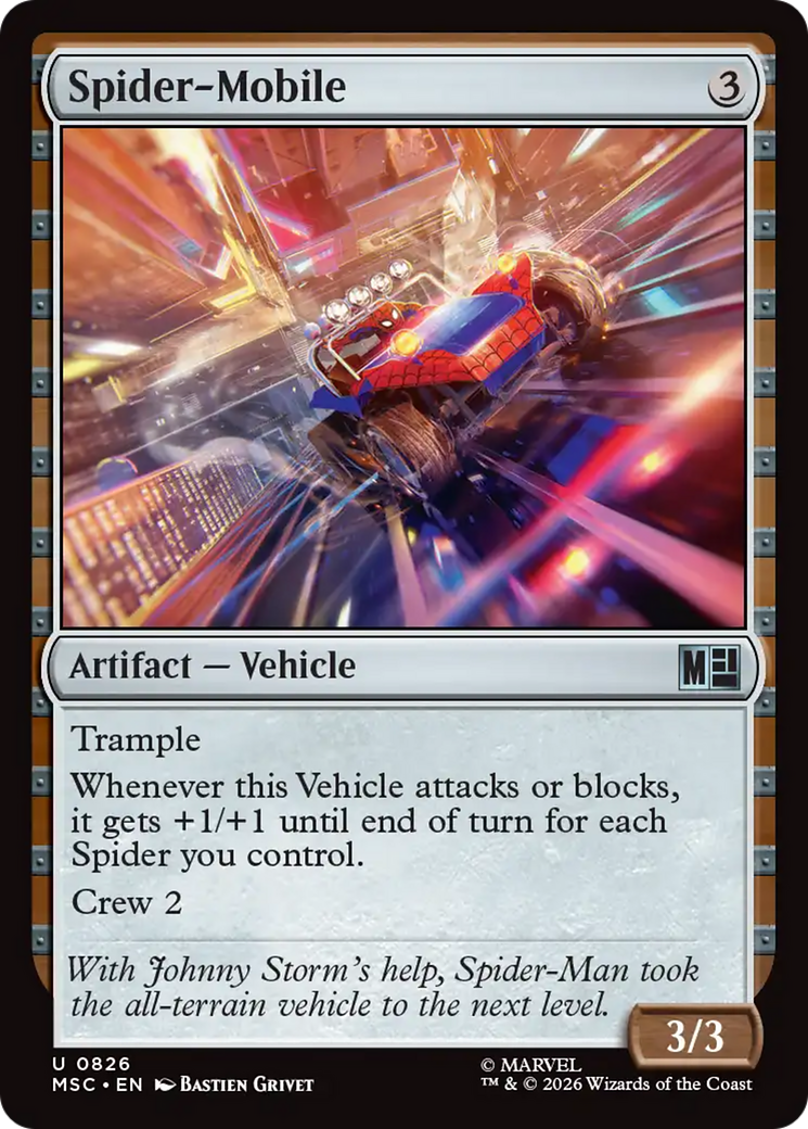 Spider-Mobile [Marvel Super Heroes Commander] | Gamers Paradise