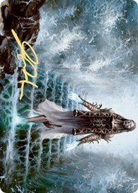 Karfell Harbinger Art Card (Gold-Stamped Signature) [Kaldheim Art Series] | Gamers Paradise