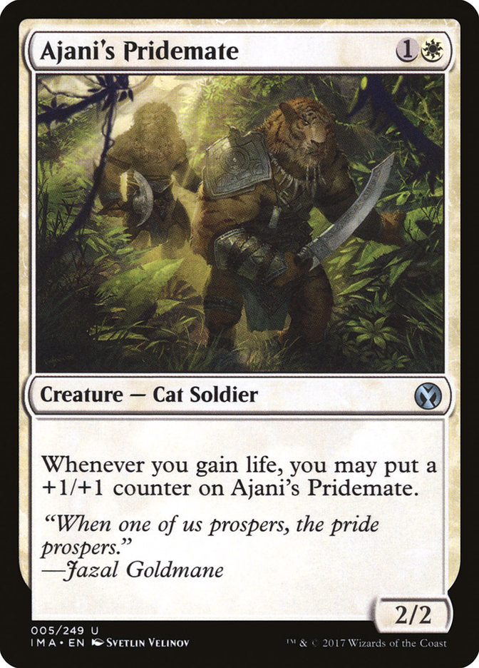 Ajani's Pridemate [Iconic Masters] | Gamers Paradise