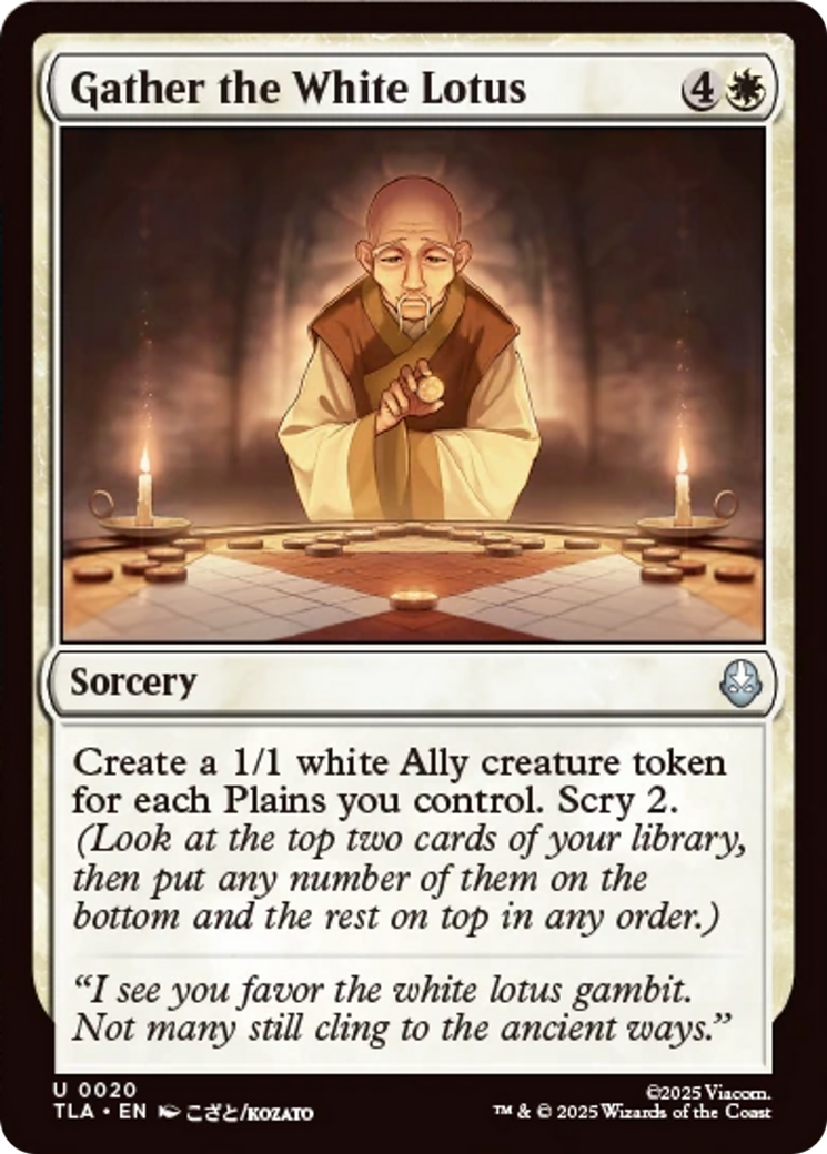 Gather the White Lotus [Avatar: The Last Airbender] | Gamers Paradise