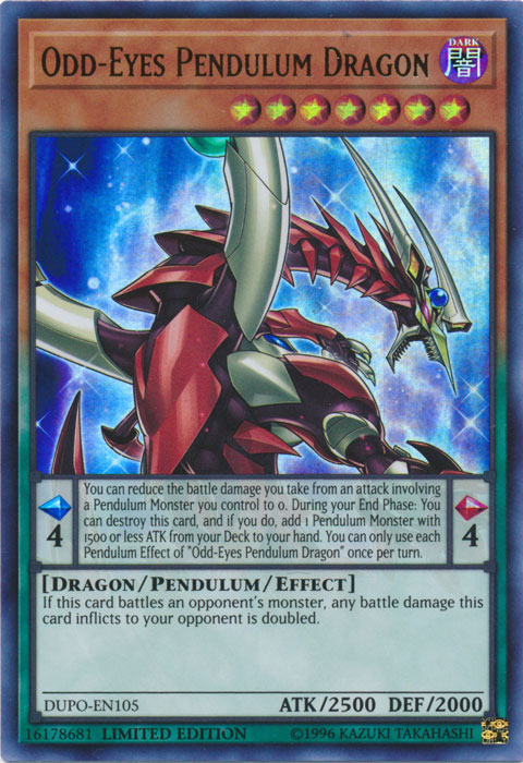 Odd-Eyes Pendulum Dragon [DUPO-EN105] Ultra Rare | Gamers Paradise