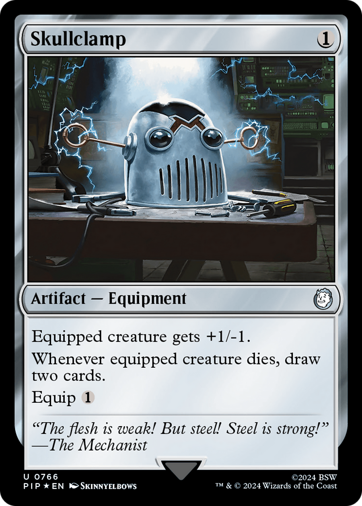 Skullclamp (Surge Foil) [Fallout] | Gamers Paradise