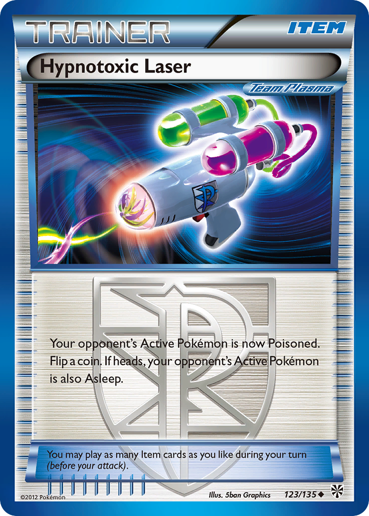 Hypnotoxic Laser (123/135) [Black & White: Plasma Storm] | Gamers Paradise