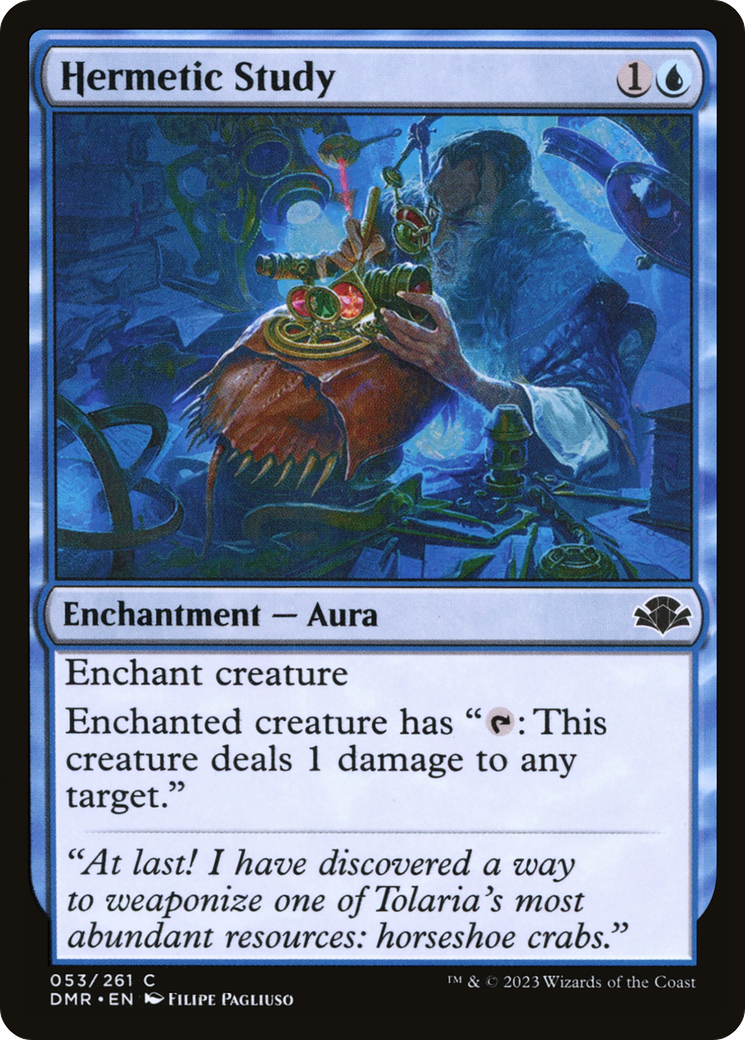 Hermetic Study [Dominaria Remastered] | Gamers Paradise