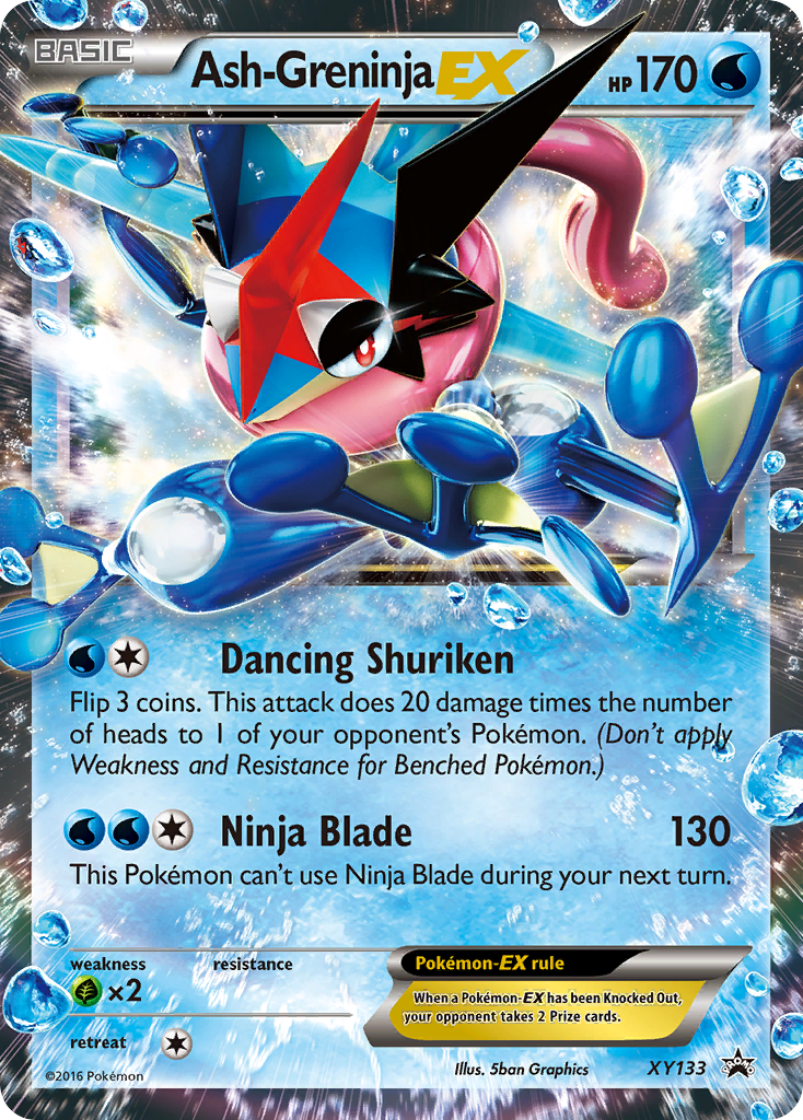 Ash-Greninja EX (XY133) [XY: Black Star Promos] | Gamers Paradise