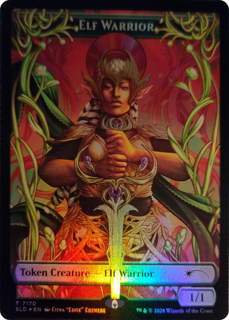Elf Warrior Token (7170) [Secret Lair Drop Series] | Gamers Paradise
