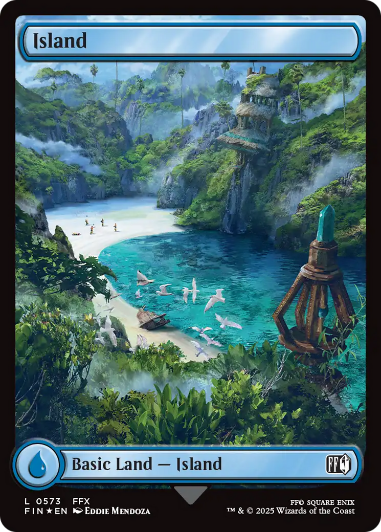 Island (0573) (Surge Foil) [FINAL FANTASY] | Gamers Paradise