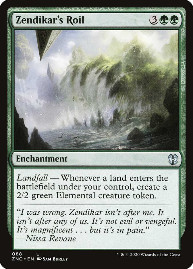 Zendikar's Roil [Zendikar Rising Commander] | Gamers Paradise