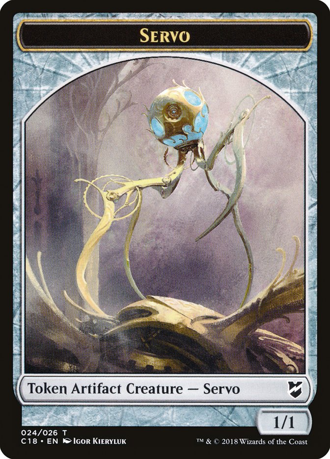 Thopter (025) // Servo Double-Sided Token [Commander 2018 Tokens] | Gamers Paradise