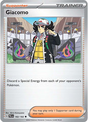 Giacomo (182/193) [Scarlet & Violet: Paldea Evolved] | Gamers Paradise