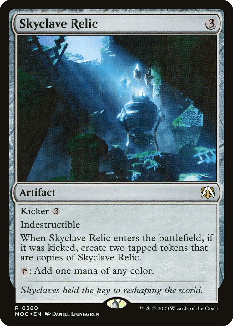 Skyclave Relic [March of the Machine Commander] | Gamers Paradise