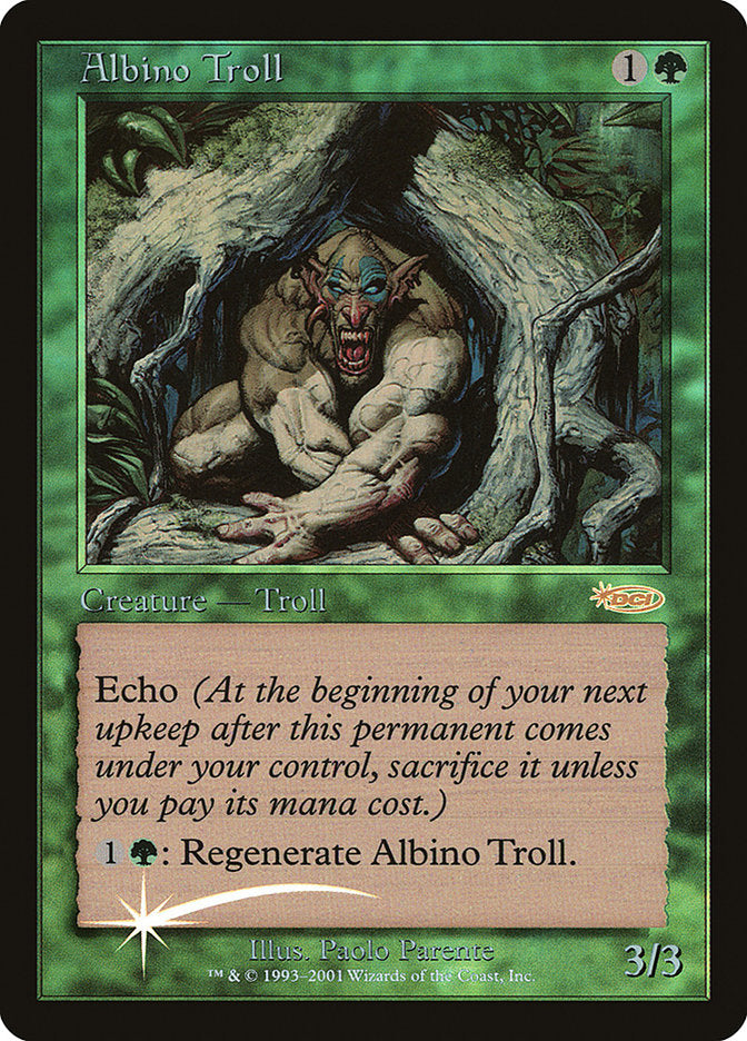 Albino Troll [Friday Night Magic 2002] | Gamers Paradise