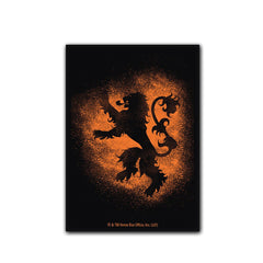 Dragon Shield: Standard 100ct Brushed Art Sleeves - Game of Thrones (House Lannister) | Gamers Paradise