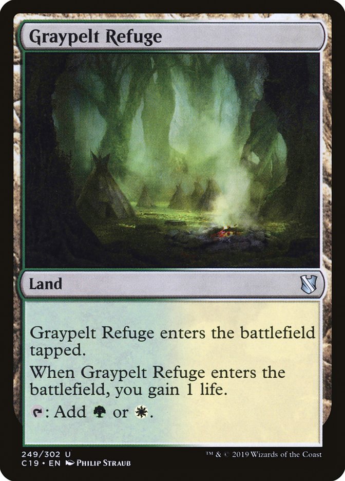 Graypelt Refuge [Commander 2019] | Gamers Paradise
