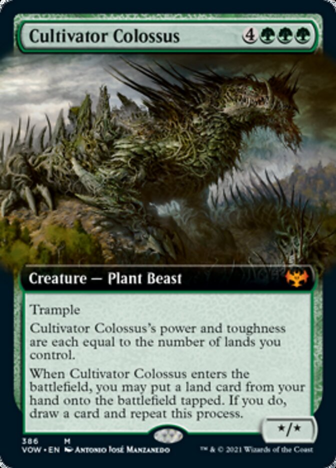 Cultivator Colossus (Extended Art) [Innistrad: Crimson Vow] | Gamers Paradise