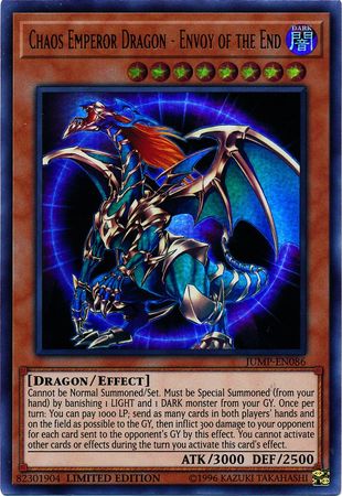 Chaos Emperor Dragon - Envoy of the End [JUMP-EN086] Ultra Rare | Gamers Paradise