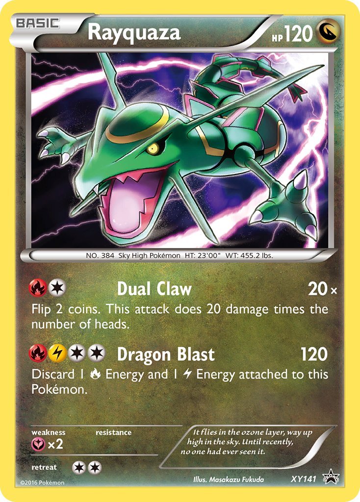 Rayquaza (XY141) [XY: Black Star Promos] | Gamers Paradise