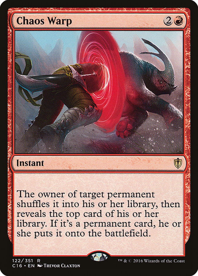 Chaos Warp [Commander 2016] | Gamers Paradise