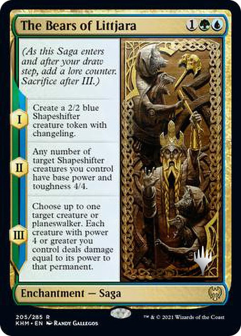 The Bears of Littjara (Promo Pack) [Kaldheim Promos] | Gamers Paradise
