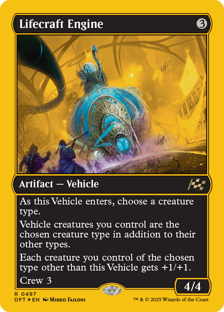 Lifecraft Engine (First-Place Foil) [Aetherdrift] | Gamers Paradise