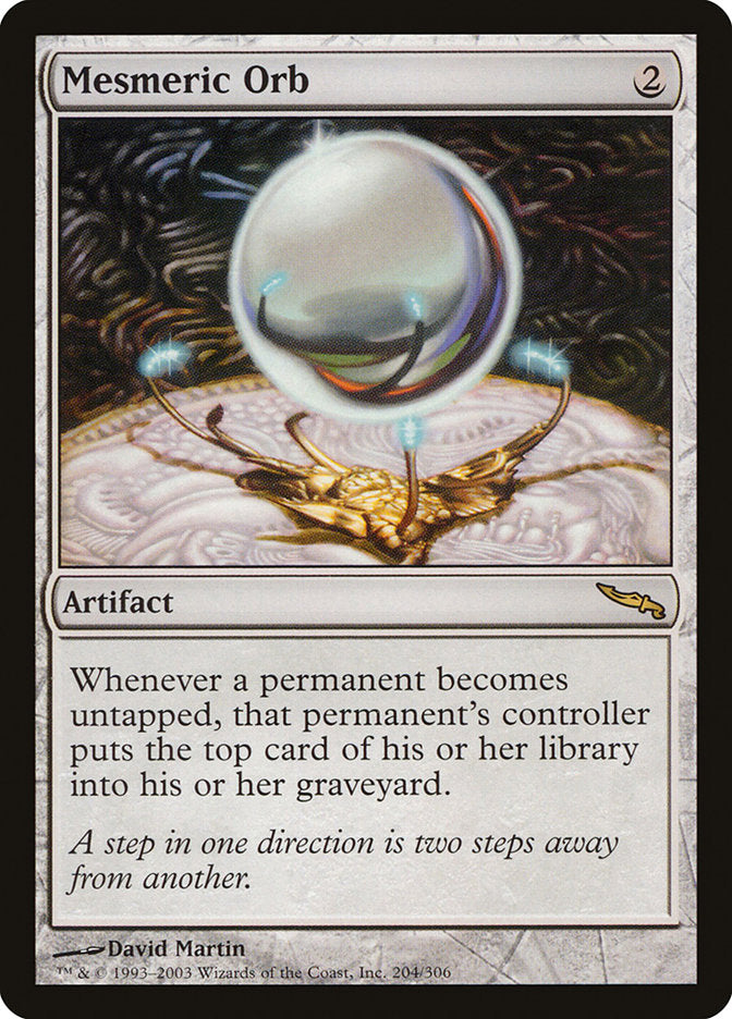 Mesmeric Orb [Mirrodin] | Gamers Paradise
