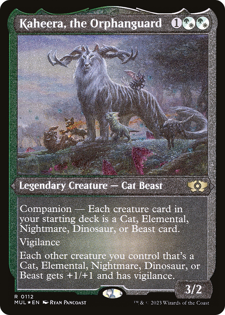 Kaheera, the Orphanguard (Foil Etched) [Multiverse Legends] | Gamers Paradise