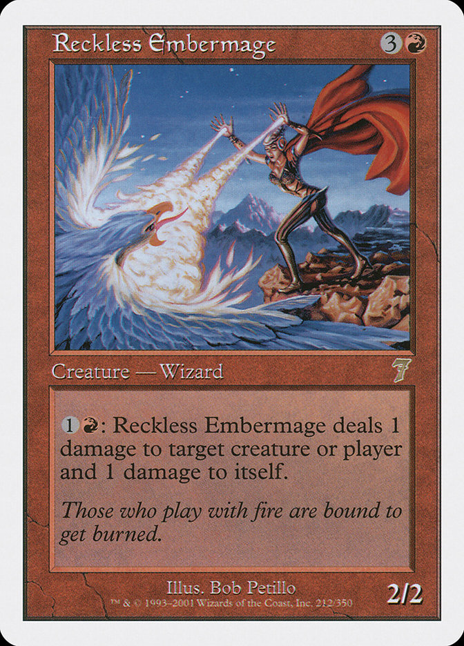 Reckless Embermage [Seventh Edition] | Gamers Paradise