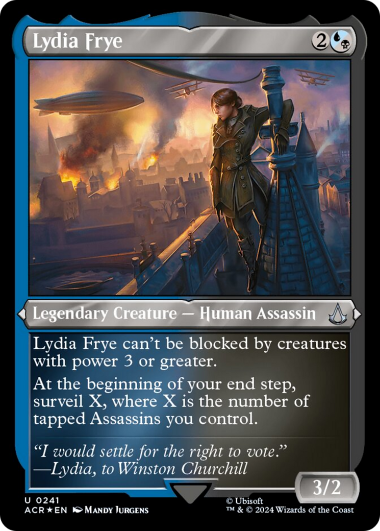 Lydia Frye (Foil Etched) [Assassin's Creed] | Gamers Paradise