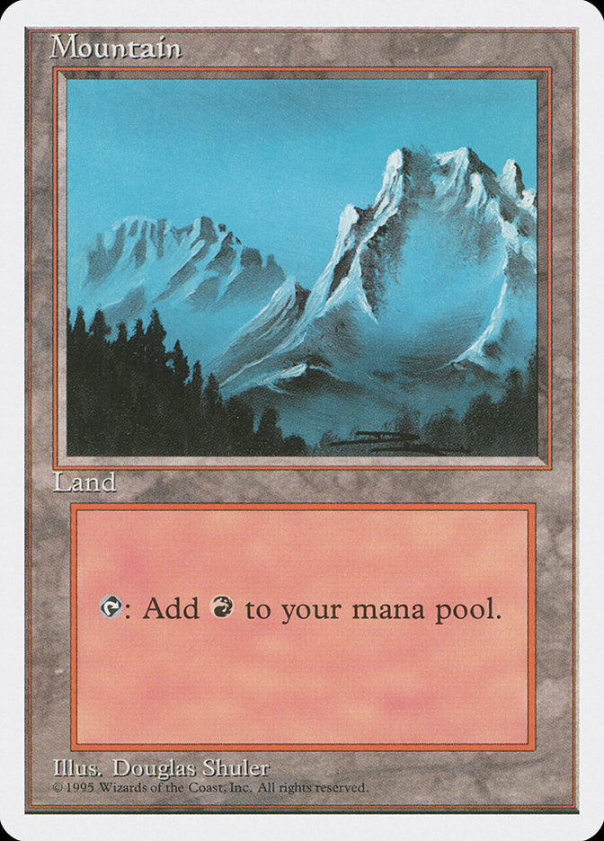 Mountain (Snow Top / Highest Point on Right) [Fourth Edition] | Gamers Paradise