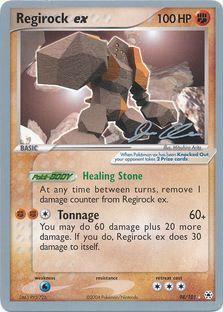 Regirock ex (98/101) (Mewtrick - Jason Klaczynski) [World Championships 2006] | Gamers Paradise
