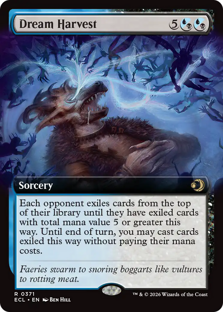 Dream Harvest (Extended Art) [Lorwyn Eclipsed] | Gamers Paradise