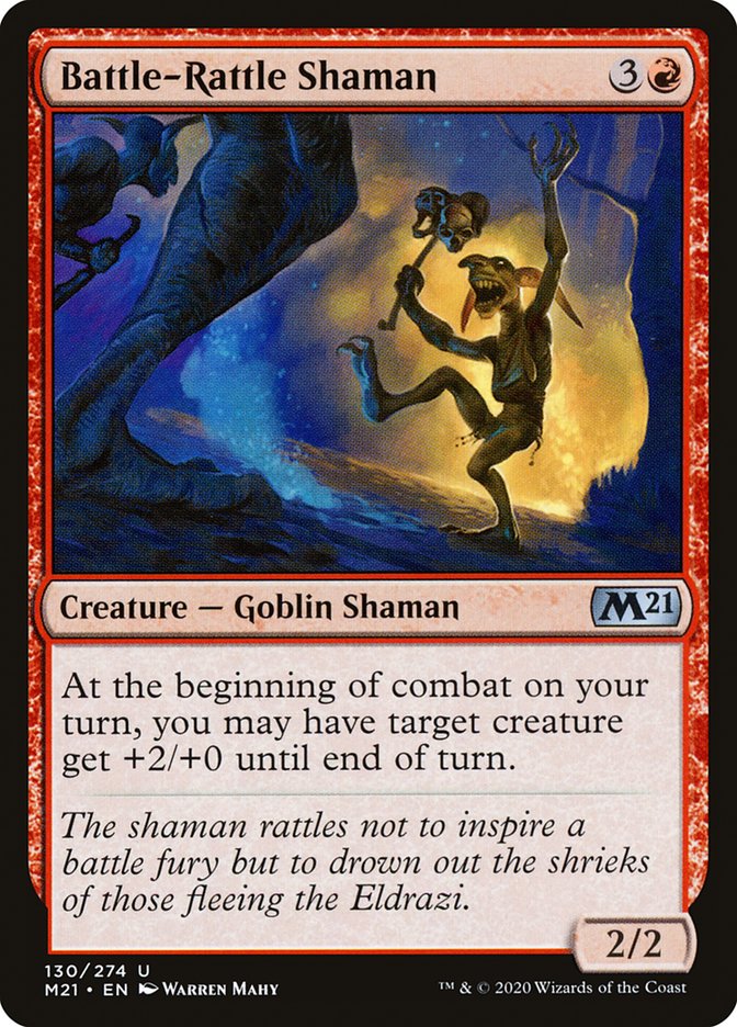 Battle-Rattle Shaman [Core Set 2021] | Gamers Paradise