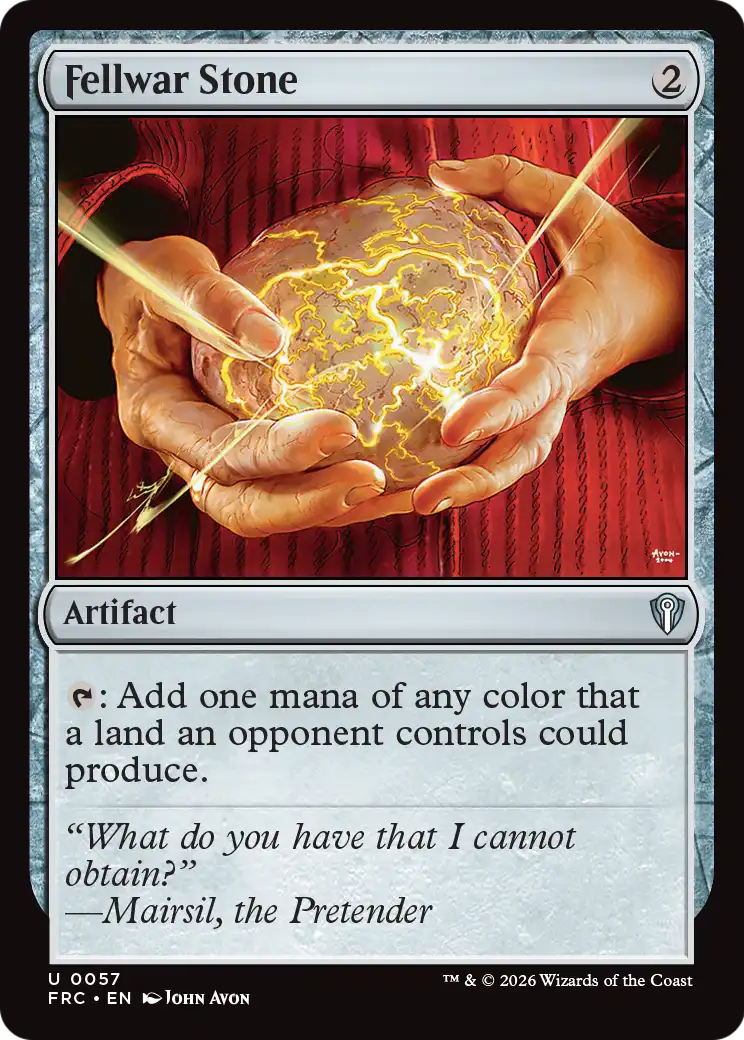 Fellwar Stone [Reality Fracture Commander] | Gamers Paradise
