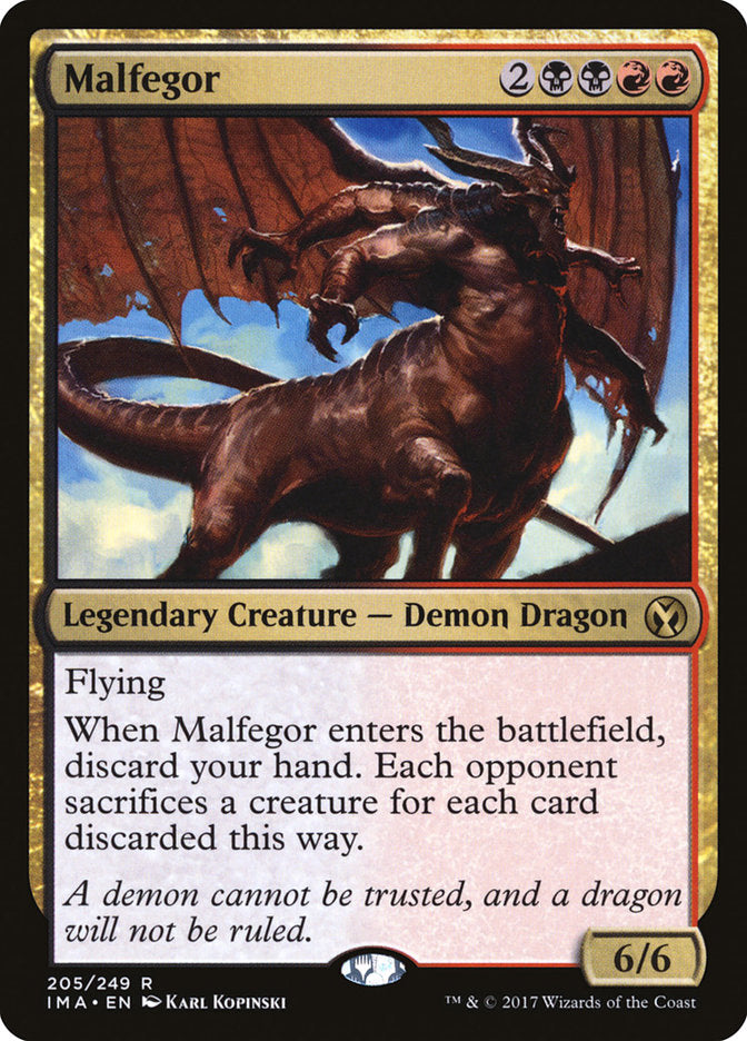 Malfegor [Iconic Masters] | Gamers Paradise