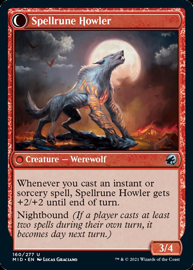 Spellrune Painter // Spellrune Howler [Innistrad: Midnight Hunt] | Gamers Paradise