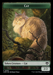 Eldrazi // Cat (0030) Double-Sided Token [Commander Masters Tokens] | Gamers Paradise