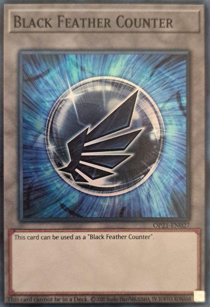 Black Feather Counter [OP21-EN027] Super Rare | Gamers Paradise