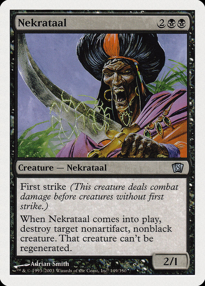 Nekrataal (8th Edition) [Oversize Cards] | Gamers Paradise