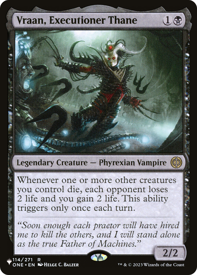 Vraan, Executioner Thane [The List] | Gamers Paradise