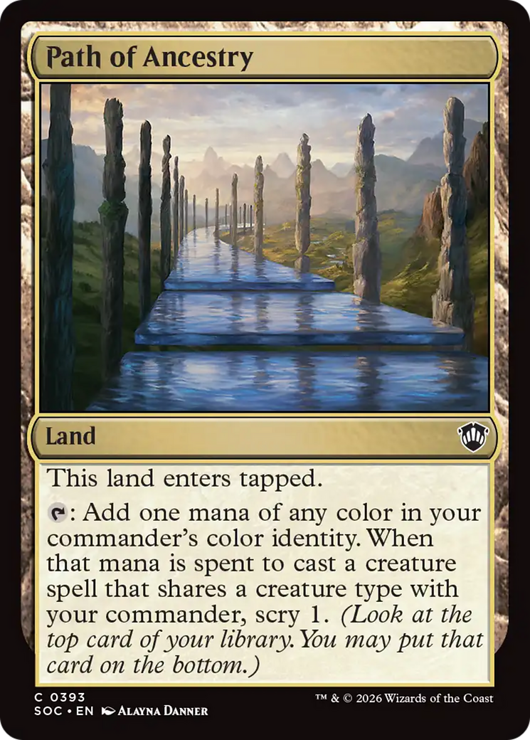 Path of Ancestry [Secrets of Strixhaven Commander] | Gamers Paradise