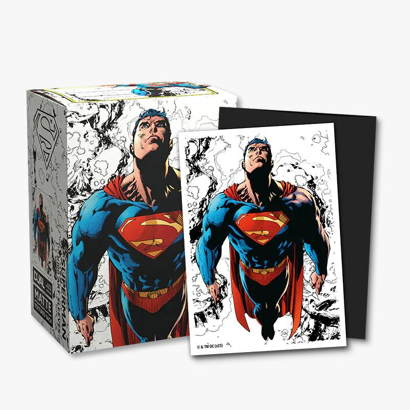 Dragon Shield: Standard 100ct Art Sleeves - Superman Core Full Art (Dual Matte) | Gamers Paradise