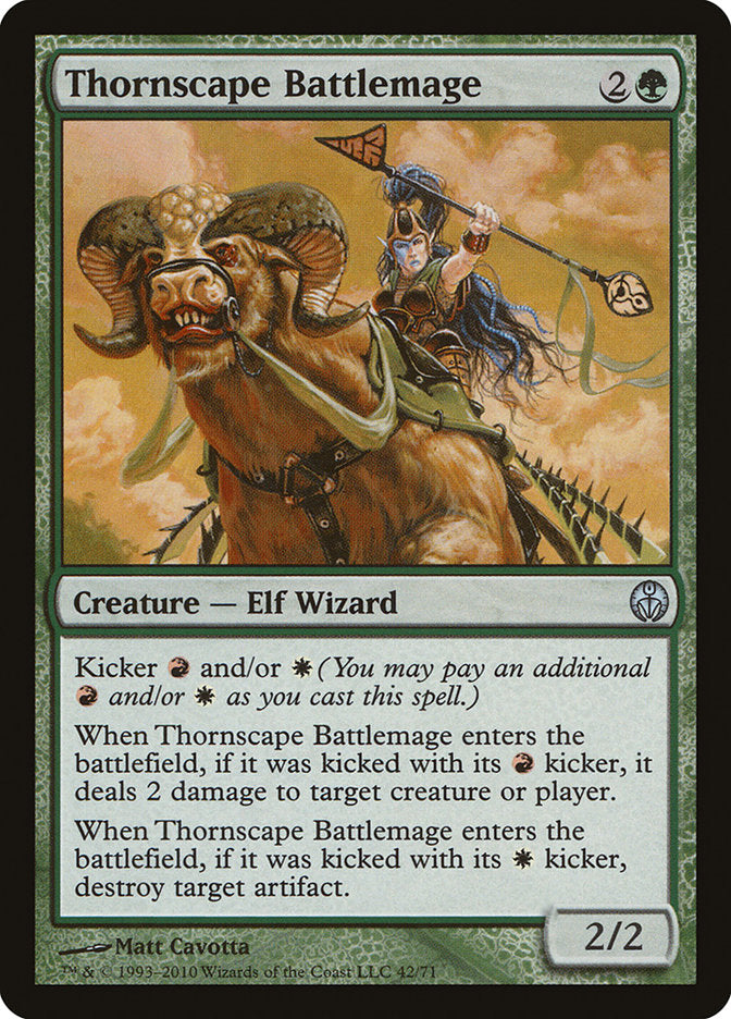 Thornscape Battlemage [Duel Decks: Phyrexia vs. the Coalition] | Gamers Paradise