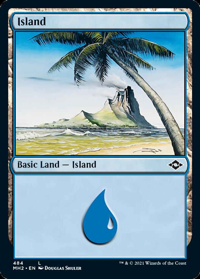 Island (484) (Foil Etched) [Modern Horizons 2] | Gamers Paradise